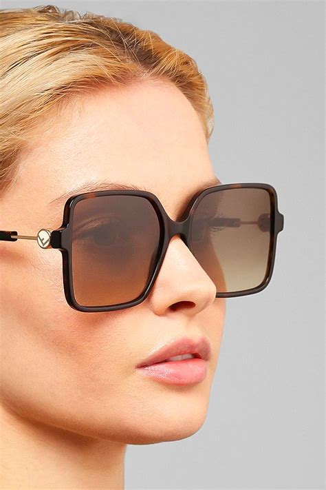 fendi sunglasses for woman|Fendi women's oversized sunglasses.